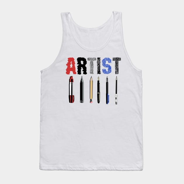 artist Tank Top by audi